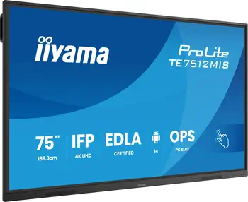 Ecran Numérique Interactif iiyama TE7512MIS-B4AG garantie