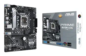 ASUS PRIME H610M-A D4-CSM Intel H610 LGA 1700 micro ATX livraison rapide