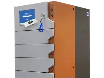 Aliabox 10 Casiers serrures électromagnétiques connectée