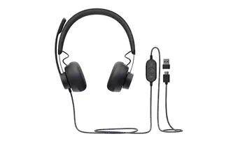 Logitech 981-000875 casque Avec fil Arceau Appels/Musique USB Type-C Graphite offre