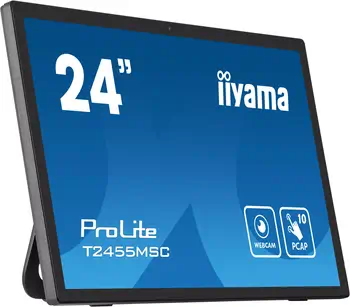 iiyama T2455MSC-B1 écran plat de PC 61 cm (24") 1920 x 1080 pixels Full HD LED Écran tactile Noir revendeur officiel
