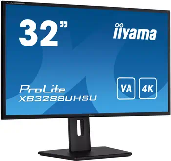 iiyama ProLite XB3288UHSU-B5 écran plat de PC 80 cm (31.5") 3840 x 2160 pixels 4K Ultra HD LCD Noir garantie
