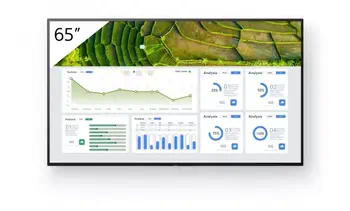 Sony FW-65BZ30L Écran d'affichage dynamique Écran plat de signalisation numérique 165,1 cm (65") LCD offre