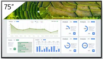 Affichage dynamique Sony FW-75BZ30L livraison gratuite