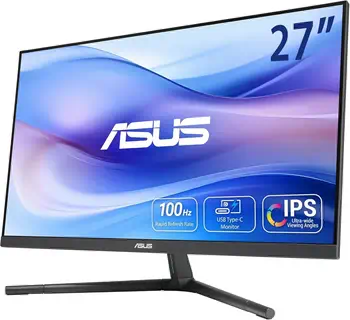 Livraison gratuite ASUS VU279CFE-B écran plat de PC 68,6 cm (27") 1920 x 1080 pixels Full HD LCD Bleu