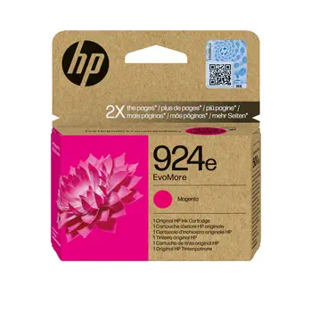 HP 924e Cartouche d’encre authentique Magenta EvoMore garantie