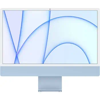 iMac 24'' 4.5K M1 (CPU 8 / GPU 7) 8Go 256Go SSD 2021 Bleu - Grade Reconditionné en France Très bon é avantages