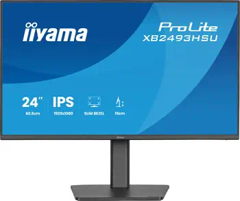 iiyama ProLite XB2493HSU-B1 écran plat de PC 60,5 cm (23.8") 1920 x 1080 pixels Full HD LED Noir livraison rapide