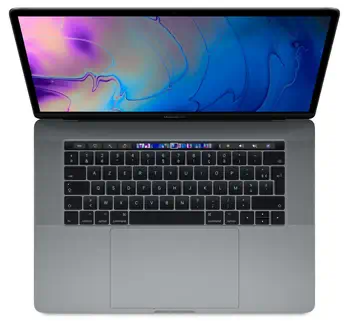 Offre MacBook Pro Touch Bar 15.4" i9 2,9 GHz 16Go 256Go SSD 2018 Gris - Grade Reconditionné en France Bon
