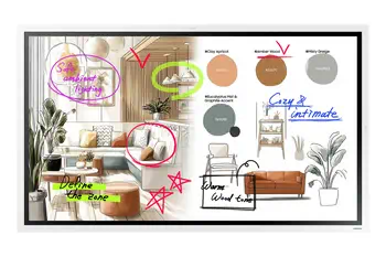 Samsung Flip WMFX 55" garantie