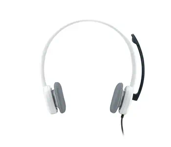 Garantie Logitech 981-000350 casque Avec fil Arceau Bureau/Centre d'appels Blanc