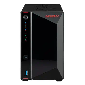 Asustor AS5402T serveur de stockage NAS Intel® Celeron® N5105 4 Go DDR4 0 To ADM Noir garantie
