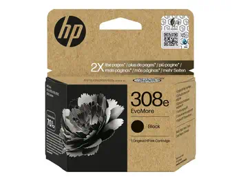 Comparaison HP 308e EvoMore Black Original Ink Cartridge