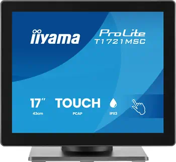Garantie iiyama ProLite T1721MSC-B3 écran plat de PC 43,2 cm (17") 1280 x 1024 pixels SXGA Écran tactile Dess