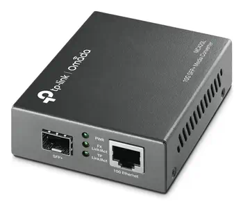 Livraison rapide TP-Link Omada MC420L convertisseur de support réseau 10000 Mbit/s Multimode, Monomode Noir
